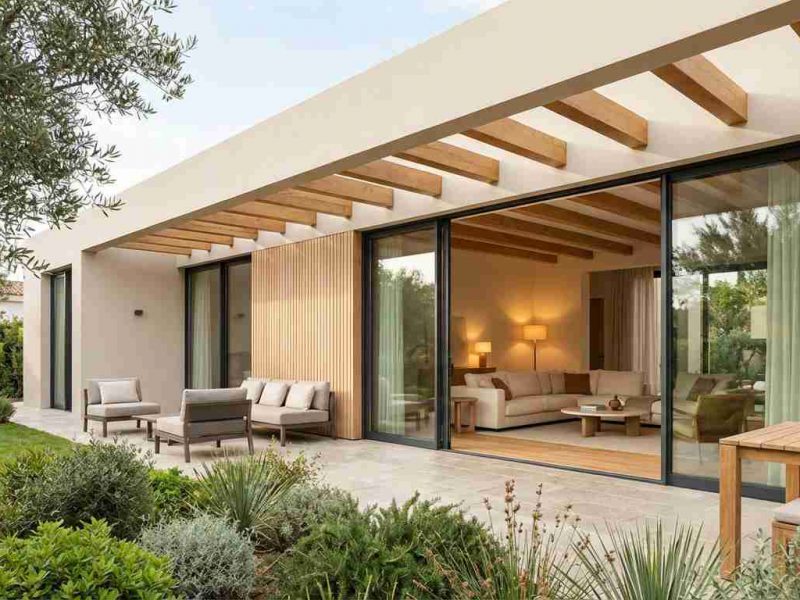 Villa moderna in xlam Dea Systems